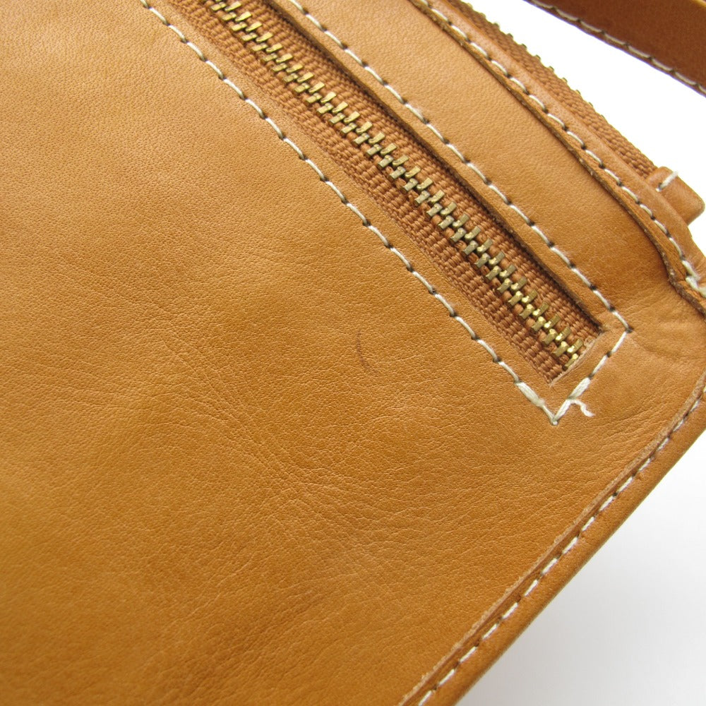 【zucchero filato】 未使用級 メッシュ レザー 財布 ポシェット zucchero filato お財布ショルダー 本革 メッシュ ミニ