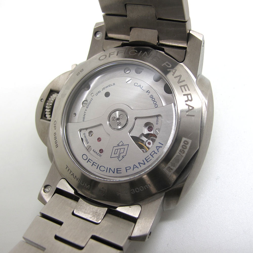 OFFICINE PANERAI オフィチーネパネライ 腕時計 ルミノール マリーナ 1950 3デイズ チタニオ PAM00352 R番 ブラウン 自動巻き LUMINOR