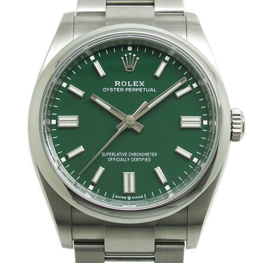 ROLEX ロレックス 腕時計 オイスター パーペチュアル 36 Ref.126000 グリーンダイアル 自動巻き OYSTER PERPETUAL