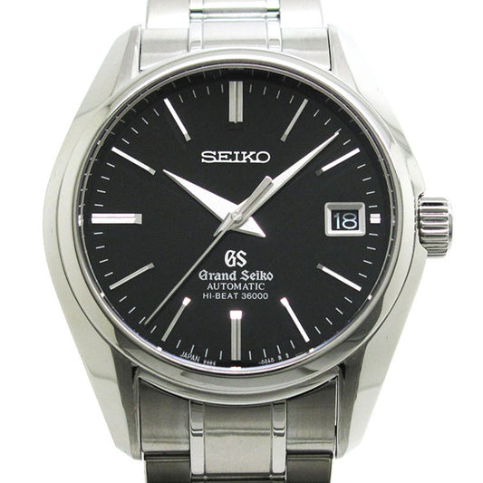 SEIKO Grand Seiko グランドセイコー 腕時計 メカニカル ハイビート 36000 SBGH005 9S85-00A0 ブラック 自動巻き 美品