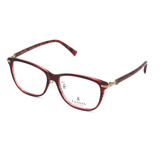 LANVIN ランバン メガネフレーム VLC531J-0J61 レッド 54 15 138 日本製 クロス・ケース付き 眼鏡 サングラス アイウェア 未使用品
