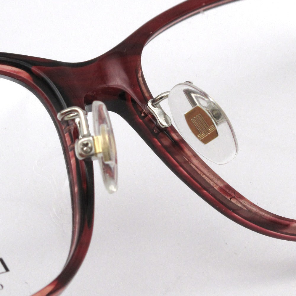 LANVIN ランバン メガネフレーム VLC531J-0J61 レッド 54 15 138 日本製 クロス・ケース付き 眼鏡 サングラス アイウェア 未使用品