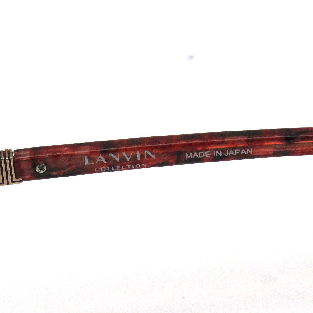 LANVIN ランバン メガネフレーム VLC531J-0J61 レッド 54 15 138 日本製 クロス・ケース付き 眼鏡 サングラス アイウェア 未使用品