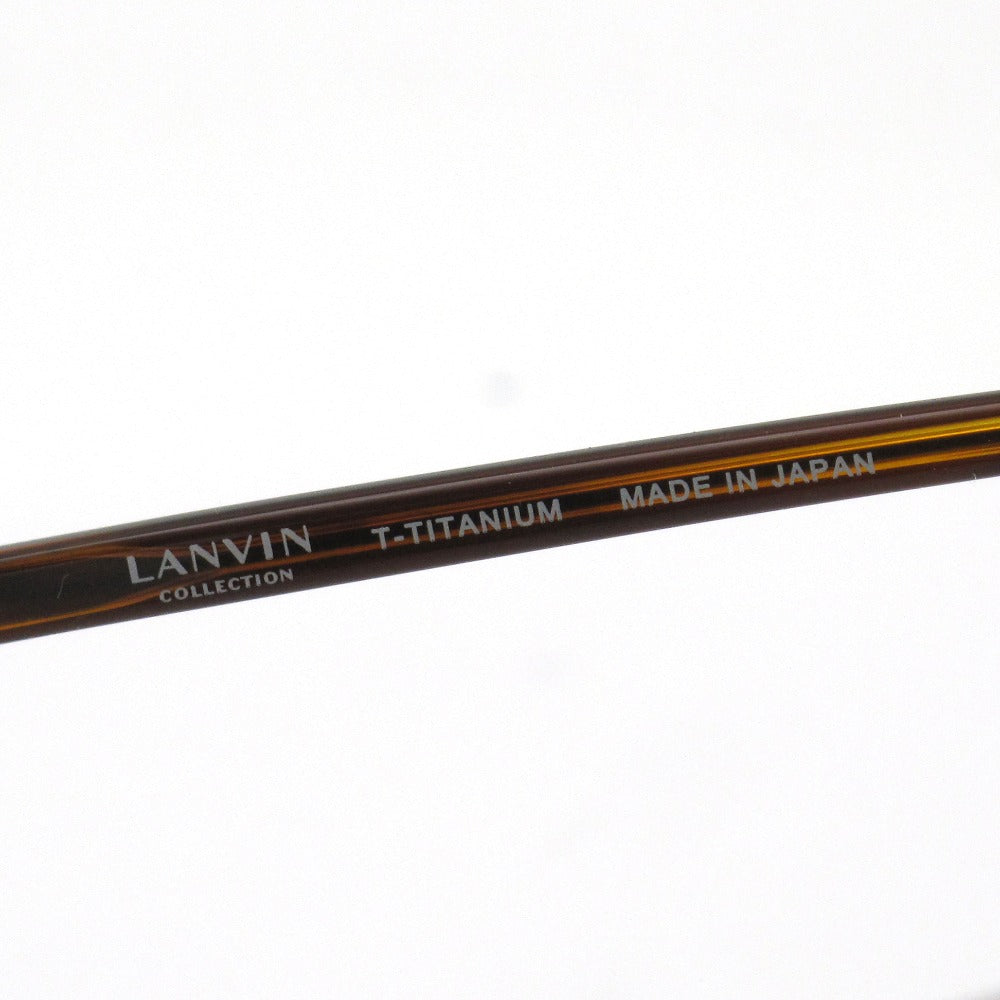 LANVIN ランバン メガネフレーム VLC052J-0AFG ハバナ 48 21 142 日本製 クロス・ケース付き 眼鏡 サングラス アイウェア 未使用品