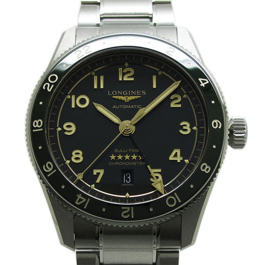 LONGINES ロンジン 腕時計 スピリット ZULU TIME ズールータイム L3.812.4.63.6 自動巻き