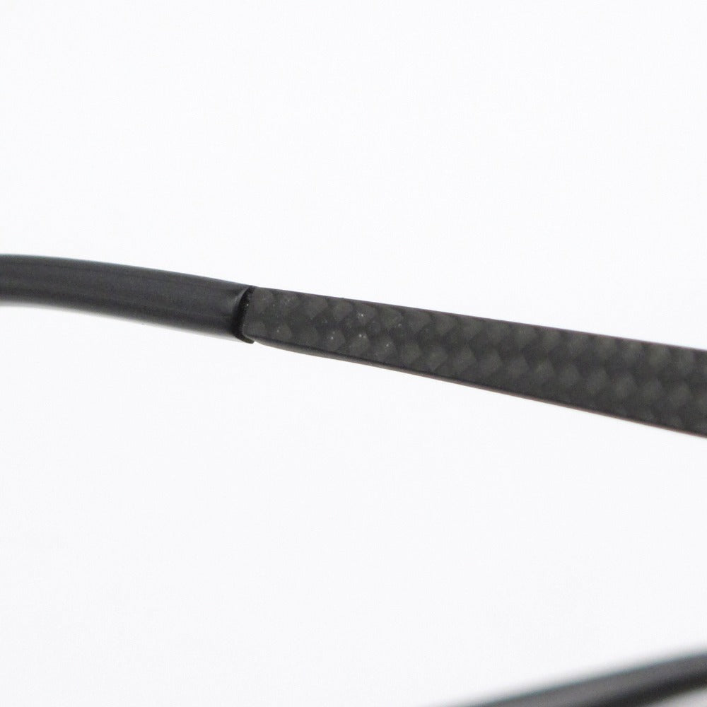 TUMI トゥミ メガネフレーム VTU043J-0579 シルバー ブラック チタン カーボン 55 17 145 メタル フルリム 日本製 クロス・ケース付き 眼鏡 サングラス アイウェア 未使用品