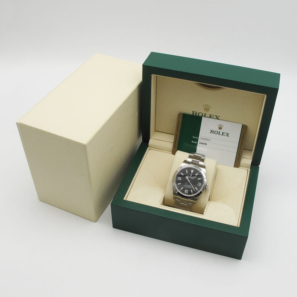 ROLEX ロレックス 腕時計 エクスプローラー 1 Ref.214270 ランダム番 後期 自動巻き EXPLORER | Celebourg  セレブール公式サイト