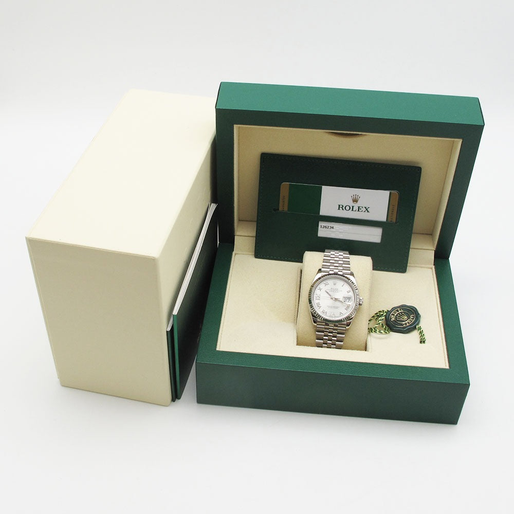 ROLEX ロレックス 腕時計 デイトジャスト 36 Ref.126234 シルバーローマン ⅥⅨダイヤ 自動巻き DATEJUST