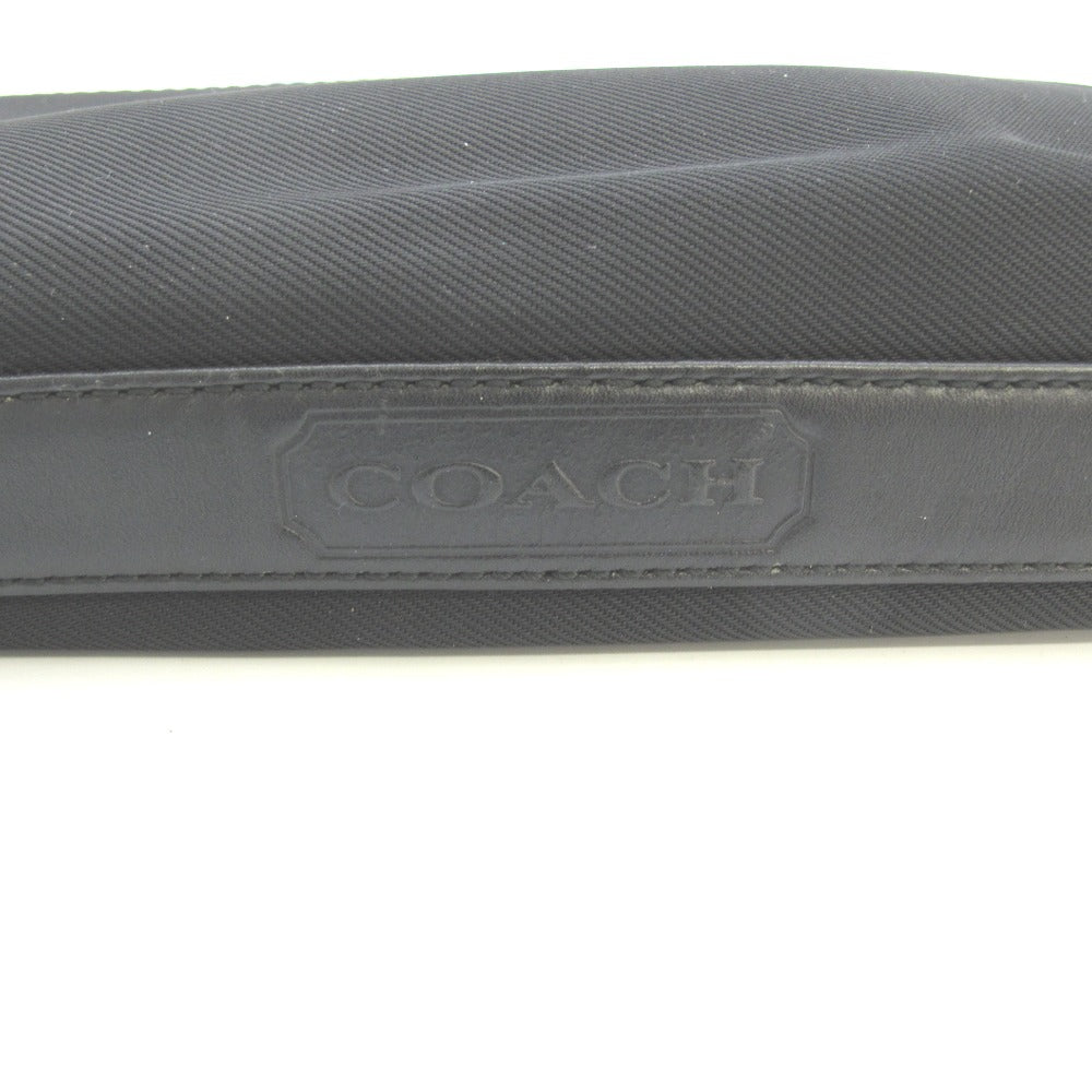 COACH コーチ ハンドバッグ ナイロン 軽量 ブラック レディース 7407