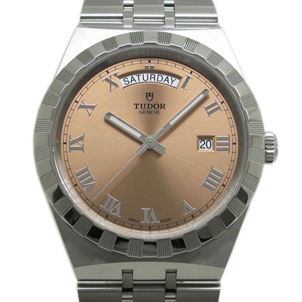 TUDOR チュードル 腕時計 ロイヤル 28600 M28600-0009 41mm サーモンピンク 自動巻き | Celebourg セレ ...