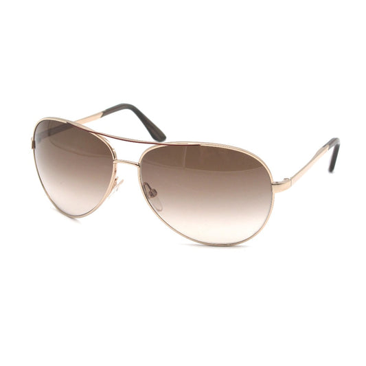 TOM FORD トムフォード Charles チャールズ TF35 722 ティアドロップ サングラス 62 12 130 メタル ブラウン グラデーション 眼鏡 アイウェア