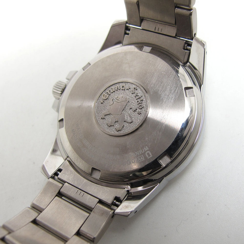 SEIKO Grand Seiko グランドセイコー 腕時計 ヘリテージコレクション SBGA281 9R65-0BG0 グレー チタン スプリングドライブ