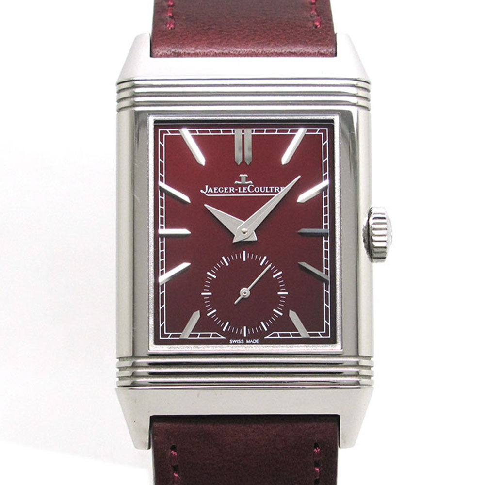 JAEGER LECOULTRE ジャガー・ルクルト 腕時計 レベルソ トリビュート スモールセコンド Q397846J バーガンディ 手巻き