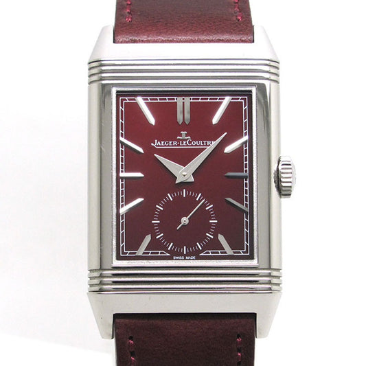JAEGER LECOULTRE ジャガー・ルクルト 腕時計 レベルソ トリビュート スモールセコンド Q397846J バーガンディ 手巻き