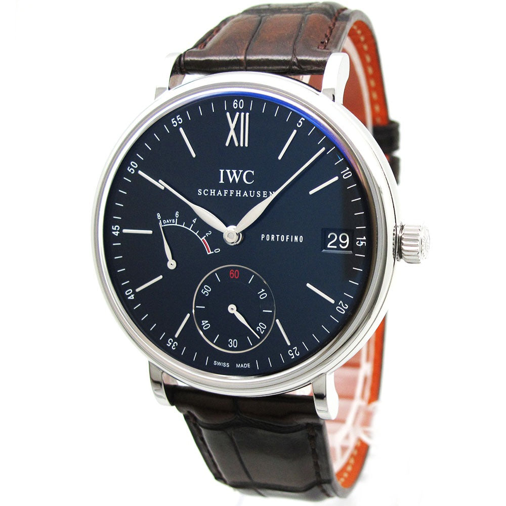 IWC SCHAFFHAUSEN アイダブリューシー シャフハウゼン 腕時計 ポートフィノ ハンドワインド 8デイス IW510102 手巻き PORTOFINO 美品