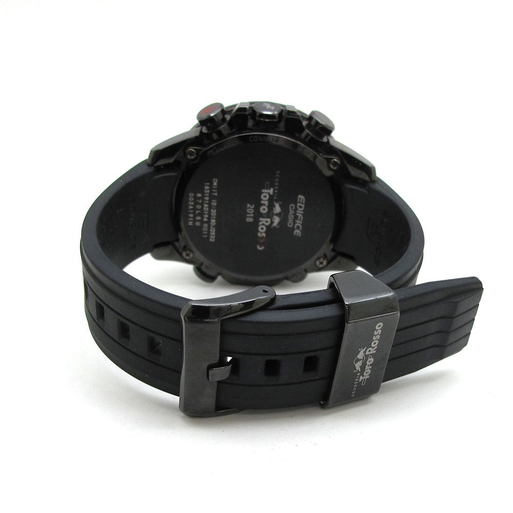 CASIO カシオ 腕時計 EDIFICE エディフィス スクーデリア トロ・ロッソ リミテッドエディション ECB-800 ソーラー 美品