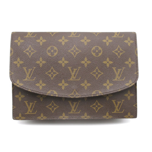 LOUIS VUITTON ルイ・ヴィトン クラッチバッグ ポシェット ラバ 23 セカンドバッグ ポーチ PVC レザー モノグラム M51940 美品