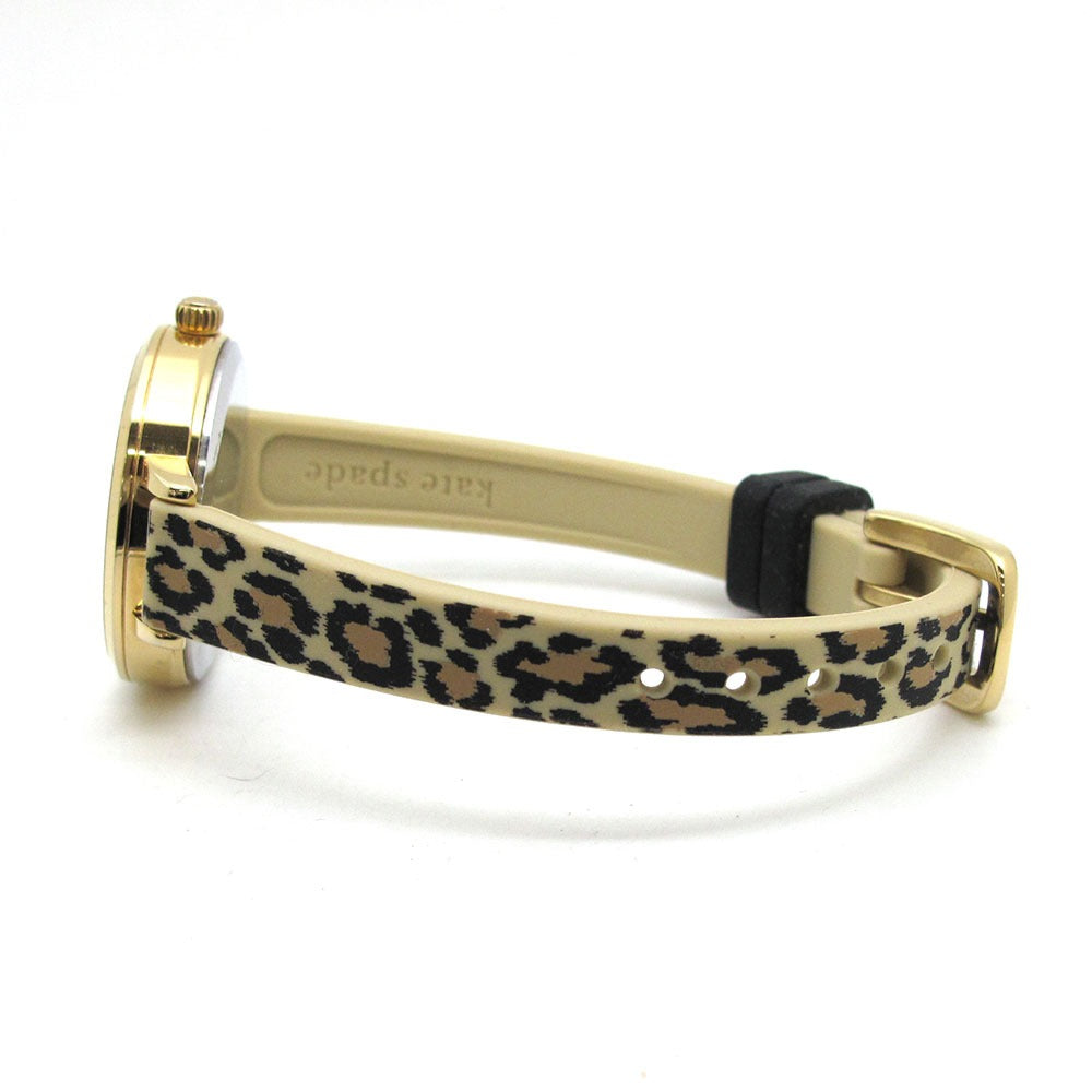 Kate Spade ケイトスペード 腕時計 KSE9040 アニマルプリント ヒョウ柄