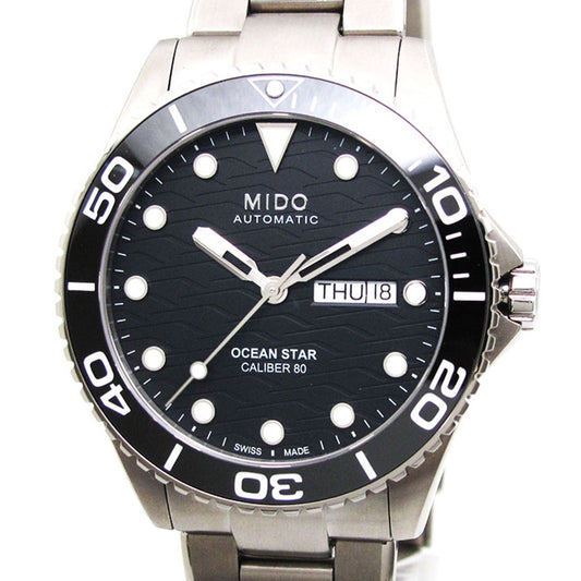MIDO ミドー 腕時計 オーシャンスター 200Cチタン M042.430.44.051.00 自動巻き 美品