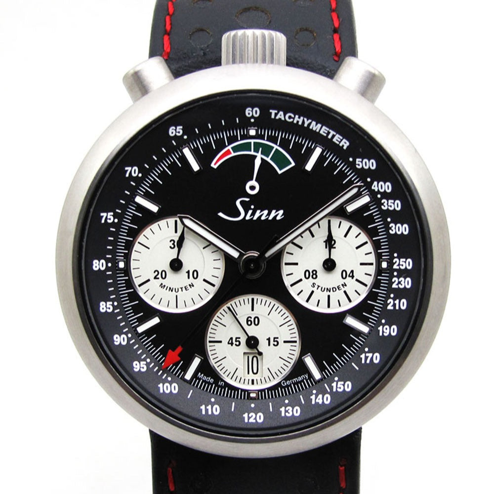 Sinn ジン 腕時計 R500 ドライバー ナビゲーション クロノグラフ 世界限定300本 高強度チタン 自動巻き 美品