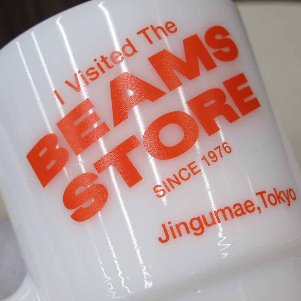 Fire-King ファイヤーキング マグカップ ジャパン スタッキングマグ BEAMS ビームス コラボ サーファー ジム・フィリップス 食器 雑貨 コレクション 未使用品