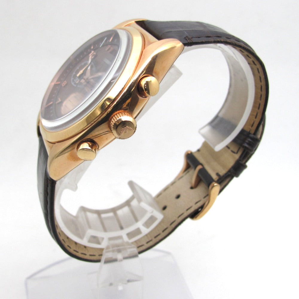 Emporio Armani エンポリオ・アルマーニ 腕時計 AR-0371 ブラウン クロノグラフ クォーツ メンズ